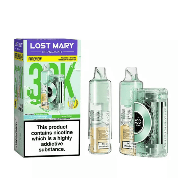 Lost Mary Nera 30K Pureview Prefilled Pod Kit Lemon Edition