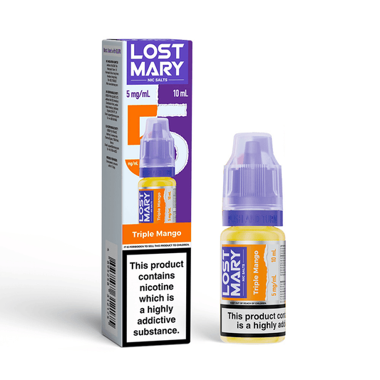 Lost Mary Nic Salt E-Liquid Triple Mango 10ml