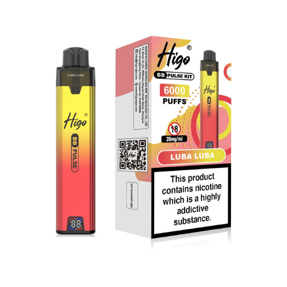 Higo BB Pulse 6000 Prefilled Pod Kit Luba Luba