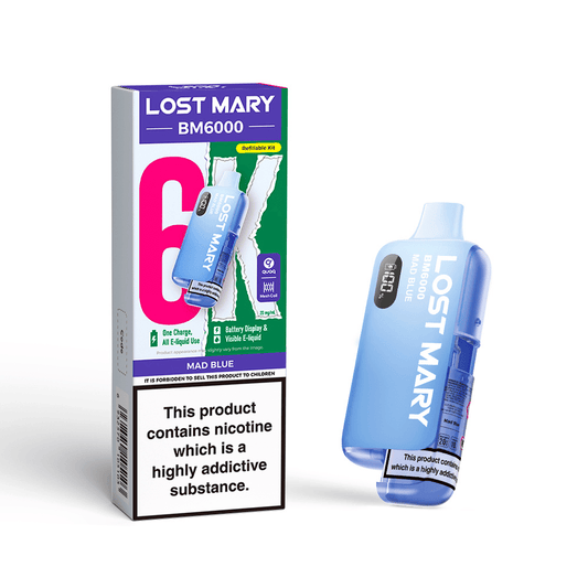 Lost Mary BM6000 Prefilled Pod Kit Mad Blue