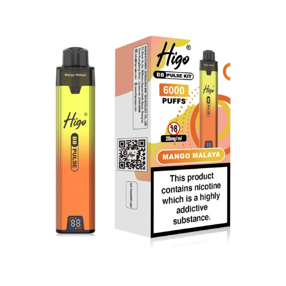Higo BB Pulse 6000 Prefilled Pod Kit Mango Malaya