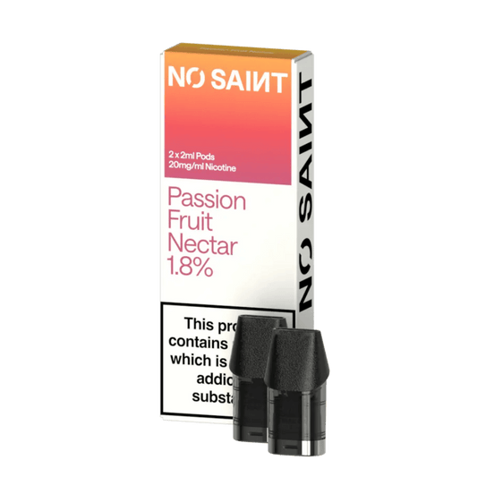 No Saint Prefilled Pods | 12 Flavours | Only 3.99 Each
