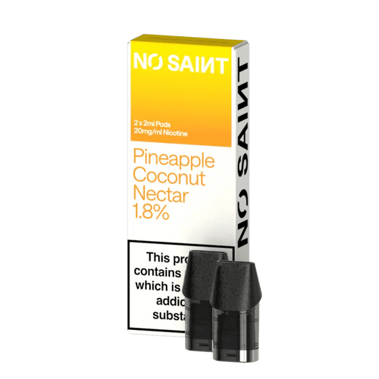 No Saint Prefilled Pods Pineapple Coconut Nectar (2 Pack)