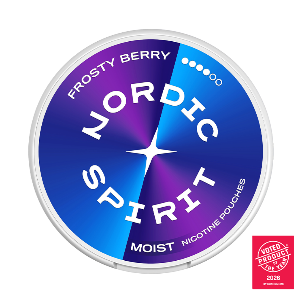 Nordic Spirit Frosty Berry 12mg Nicotine Pouches 