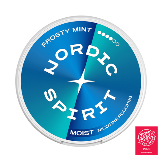 Nordic Spirit Frosty Mint 12mg Nicotine Pouches 