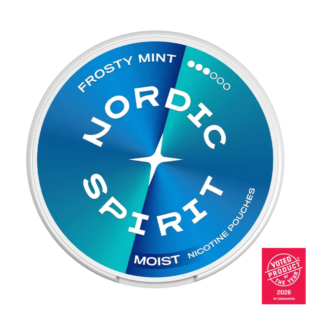 Nordic Spirit Frosty Mint 6mg Nicotine Pouches 