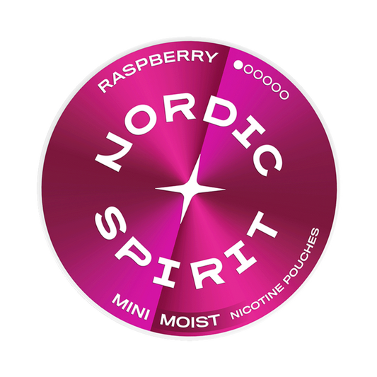 Nordic Spirit Mini Raspberry 4mg Nicotine Pouches 