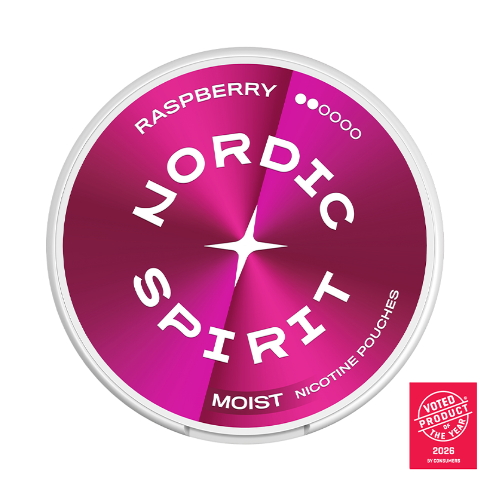 Nordic Spirit Raspberry 4mg Nicotine Pouches 