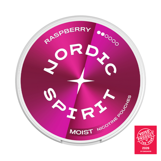 Nordic Spirit Raspberry 4mg Nicotine Pouches 