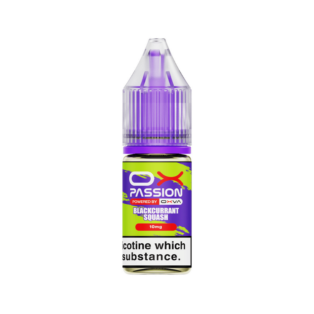 OXVA OX Passion Blackcurrant Squash E Liquid 10ml
