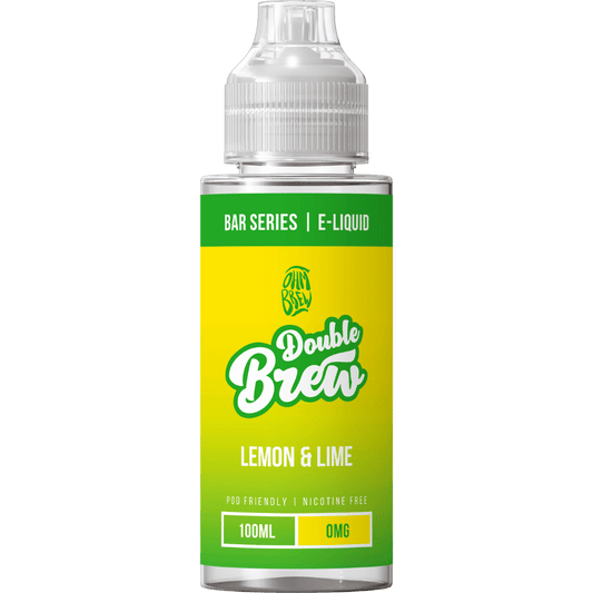 Ohm Brew Double Brew 100ml Shortfill E-Liquid Lemon & Lime
