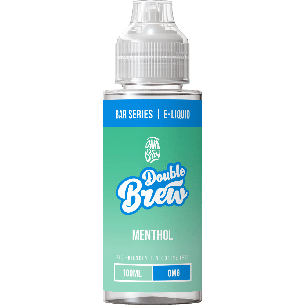 Ohm Brew Double Brew 100ml Shortfill E-Liquid Menthol