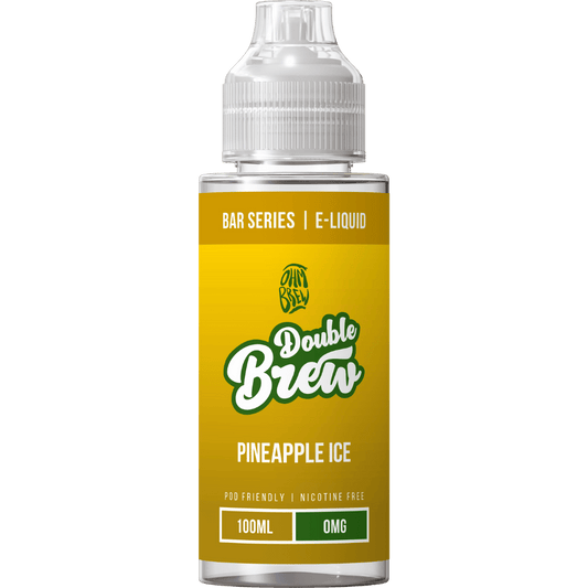 Ohm Brew Double Brew 100ml Shortfill E-Liquid Pineapple Ice