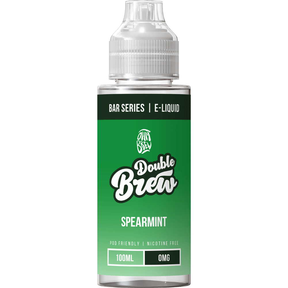Ohm Brew Double Brew 100ml Shortfill E-Liquid Spearmint