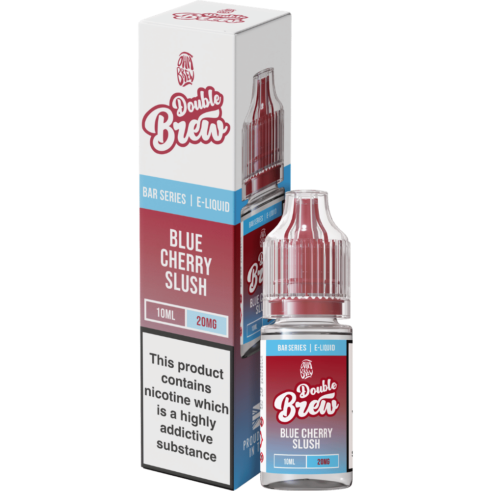 Ohm Brew Double Brew Nic Salt E-Liquid Blue Cherry Slush