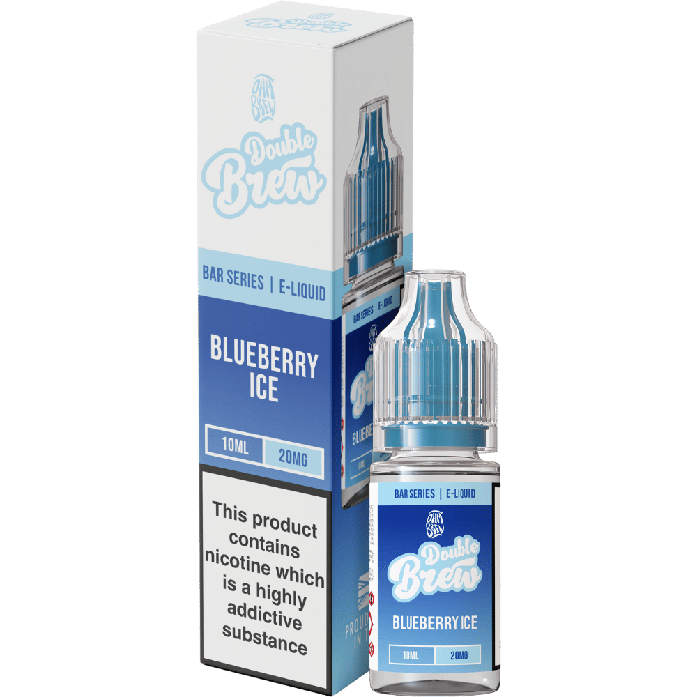 Ohm Brew Double Brew Nic Salt E-Liquid Blueberry Ice