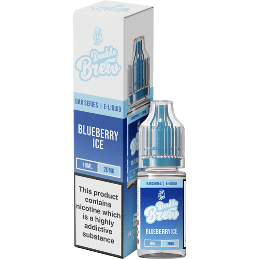 Ohm Brew Double Brew Nic Salt E-Liquid Blueberry Ice