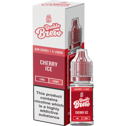 Ohm Brew Double Brew Nic Salt E-Liquid Cherry Ice