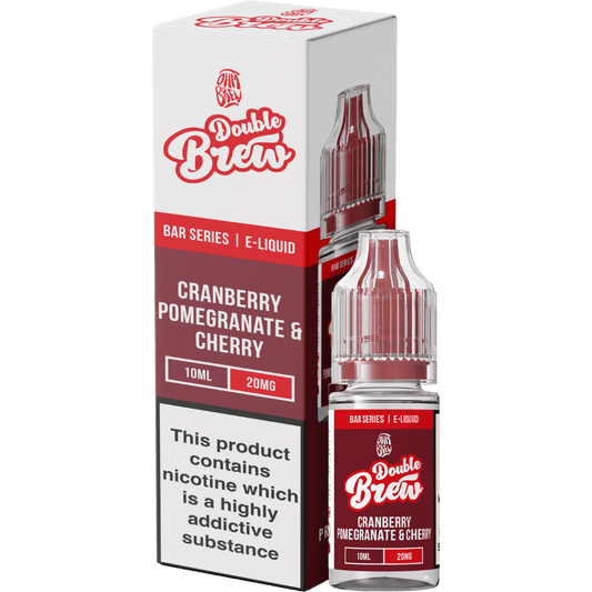 Ohm Brew Double Brew Nic Salt E-Liquid Cranberry Pomegranate & Cherry
