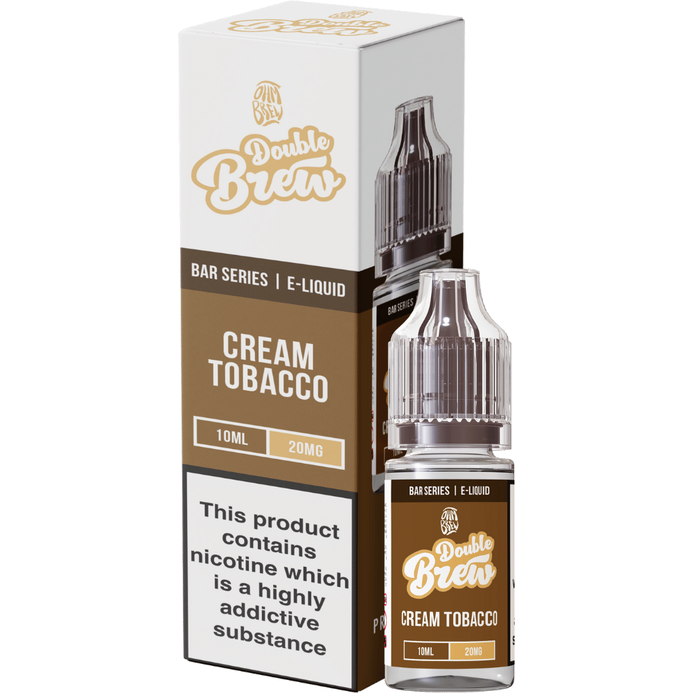 Ohm Brew Double Brew Nic Salt E-Liquid Cream Tobacco