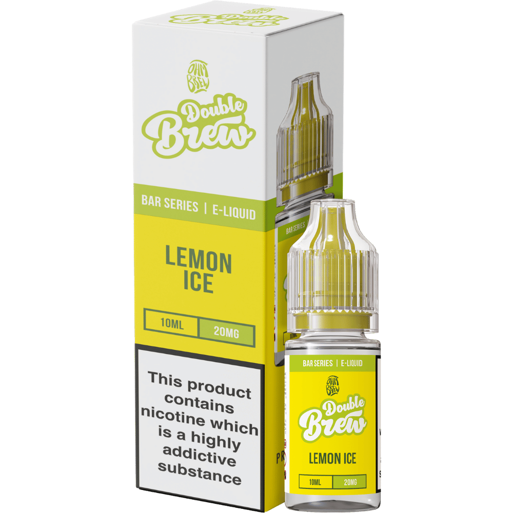Ohm Brew Double Brew Nic Salt E-Liquid Lemon Ice
