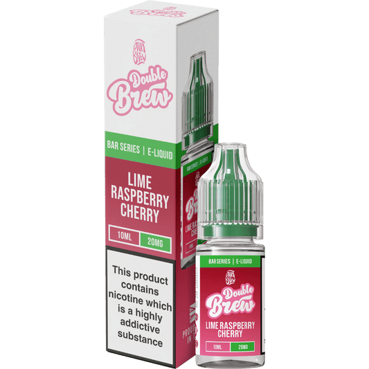 Ohm Brew Double Brew Nic Salt E-Liquid Lime Raspberry Cherry