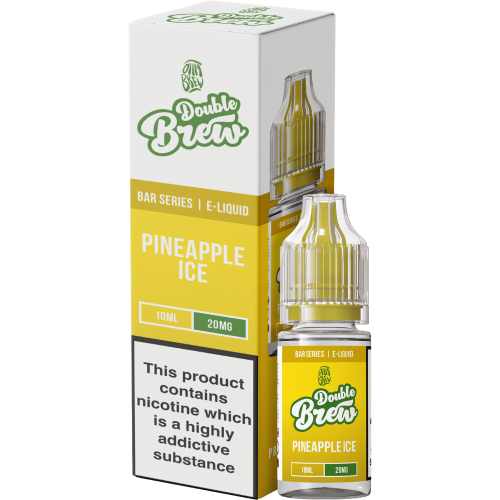 Ohm Brew Double Brew Nic Salt E-Liquid Pineapple Ice