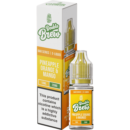 Ohm Brew Double Brew Nic Salt E-Liquid Pineapple Mango & Orange