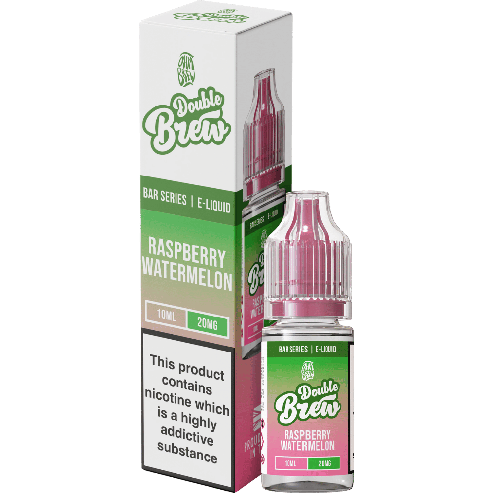 Ohm Brew Double Brew Nic Salt E-Liquid Raspberry Watermelon