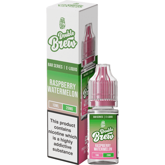 Ohm Brew Double Brew Nic Salt E-Liquid Raspberry Watermelon