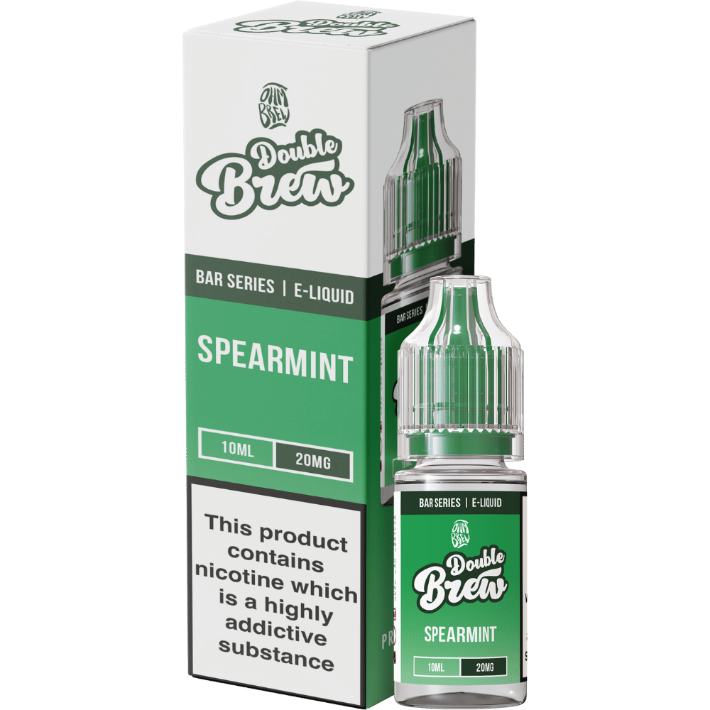Ohm Brew Double Brew Nic Salt E-Liquid Spearmint