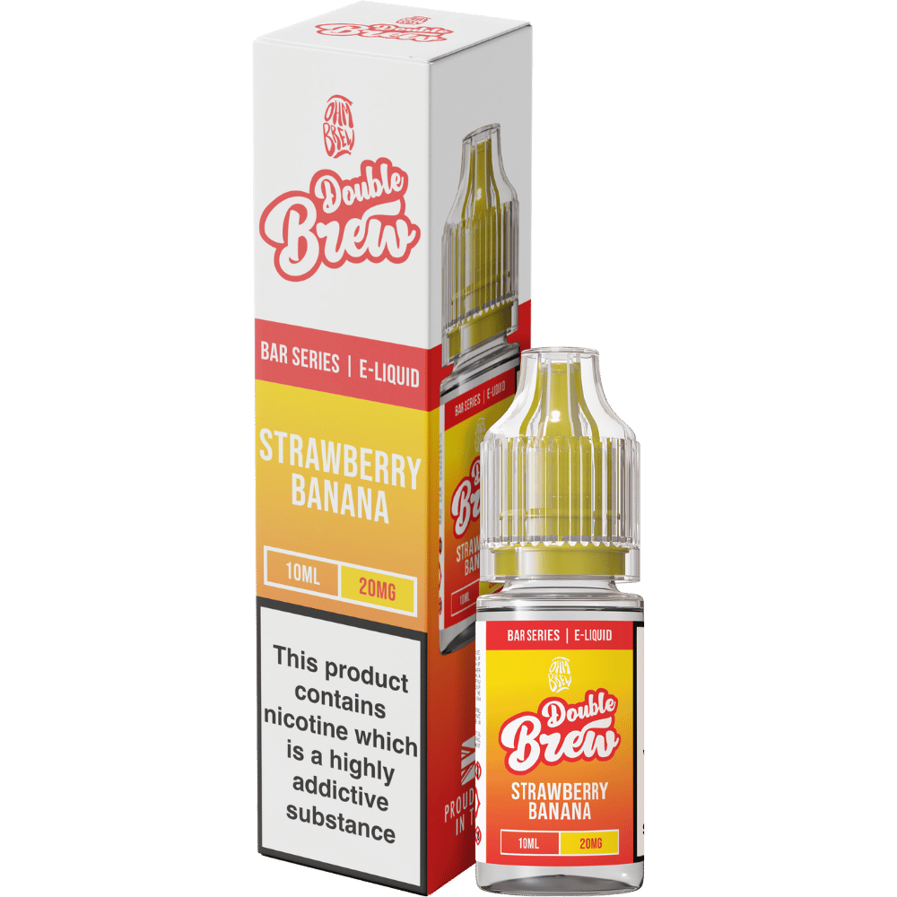 Ohm Brew Double Brew Nic Salt E-Liquid Strawberry Banana