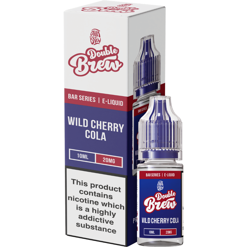 Ohm Brew Double Brew Nic Salt E-Liquid Wild Cherry Cola