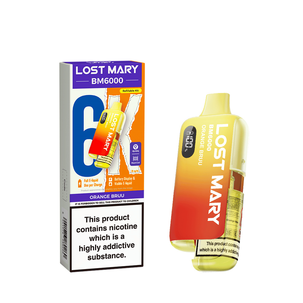 Lost Mary BM6000 Prefilled Pod Kit Orange Bruu