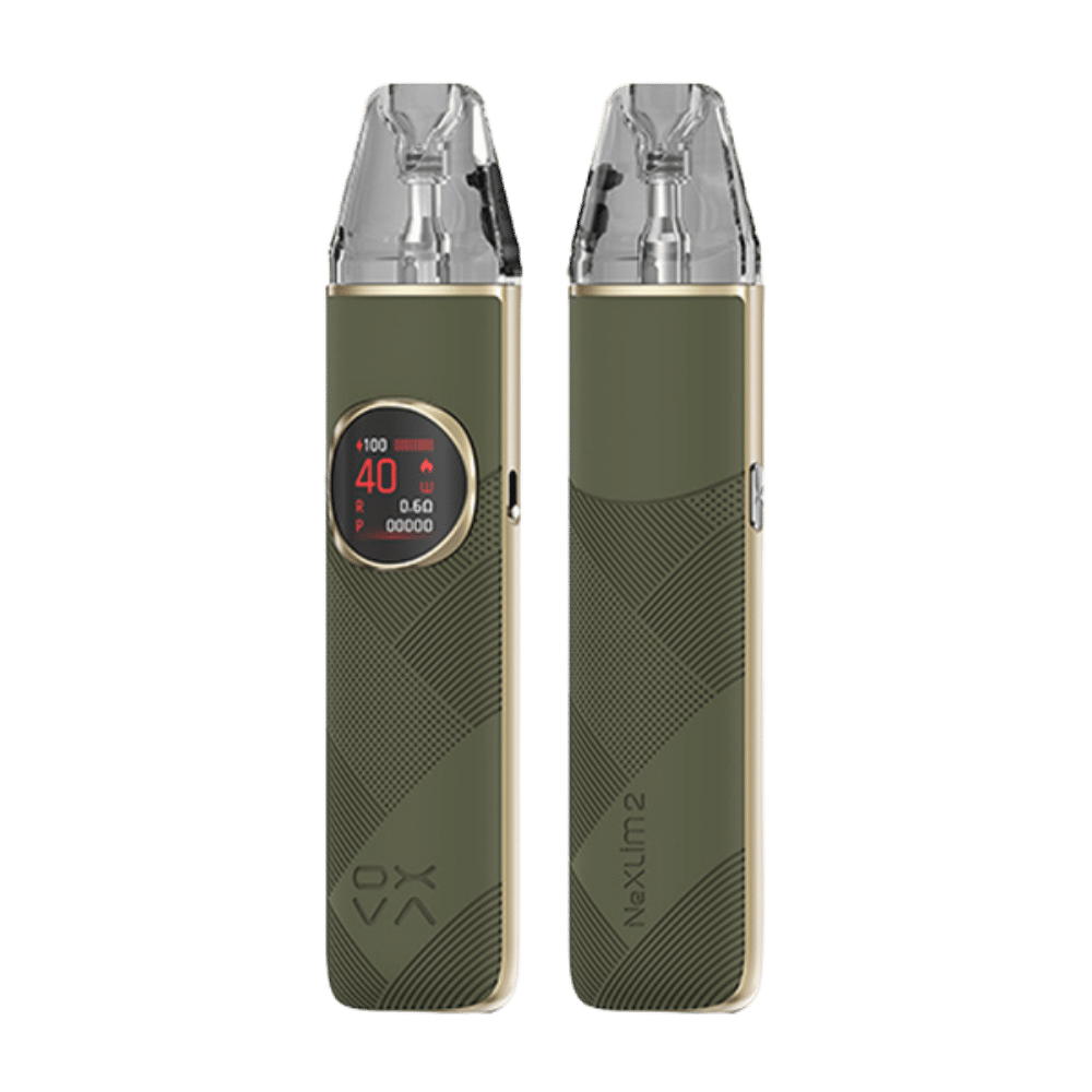 Oxva Nexlim 2 Pod Vape Kit Green Leather