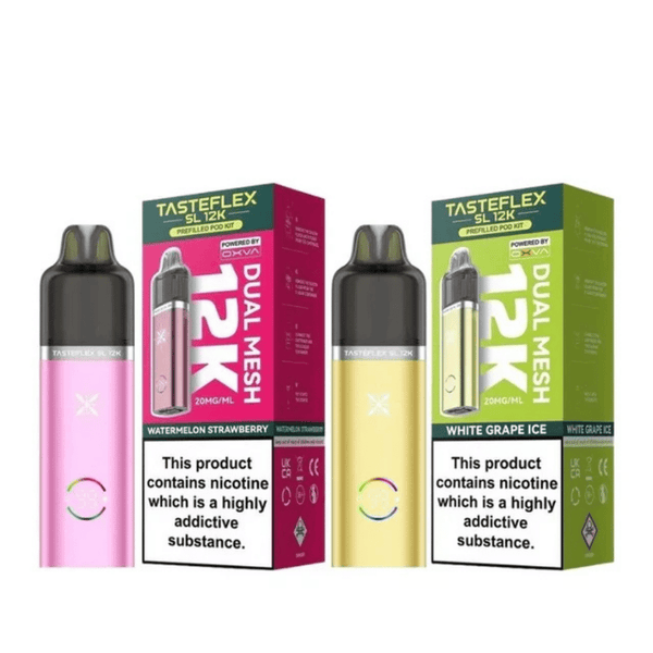 Oxva Tasteflex SL 12K Prefilled Pod Kit | Only 8.99 Oxva Tasteflex SL 12K Prefilled Pod Kit | Only 8.99