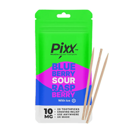 PIXX Nicotine Toothpicks Blueberry Sour Raspberry