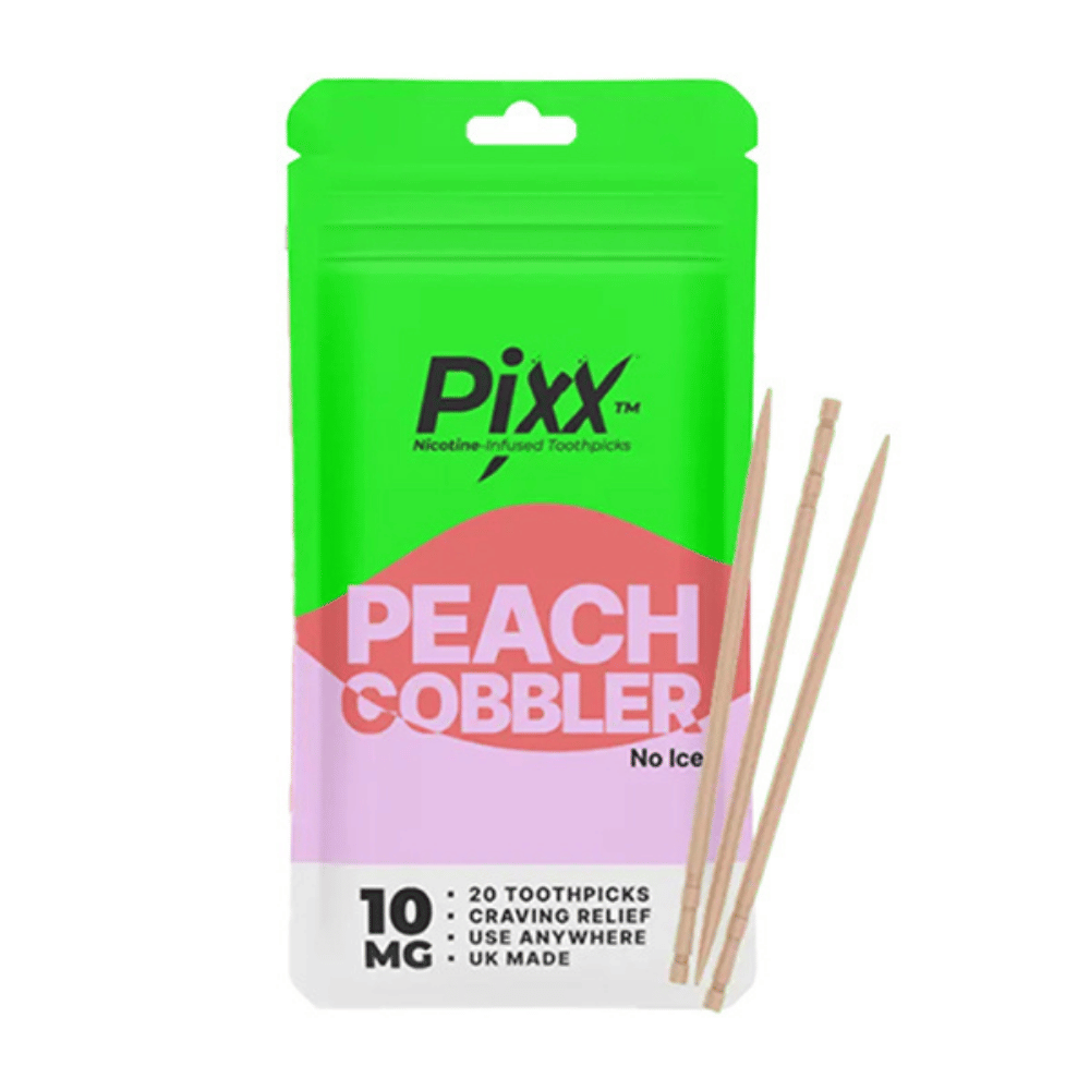 PIXX Nicotine Toothpicks Peach Cobbler