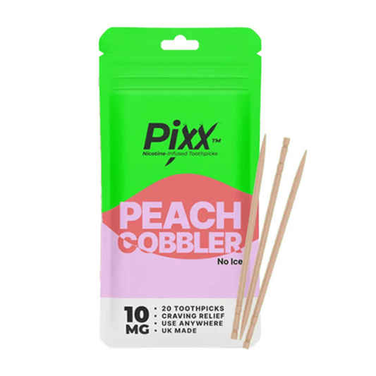 PIXX Nicotine Toothpicks Peach Cobbler