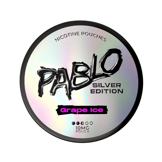Pablo Silver Edition Nicotine Pouches Grape Ice
