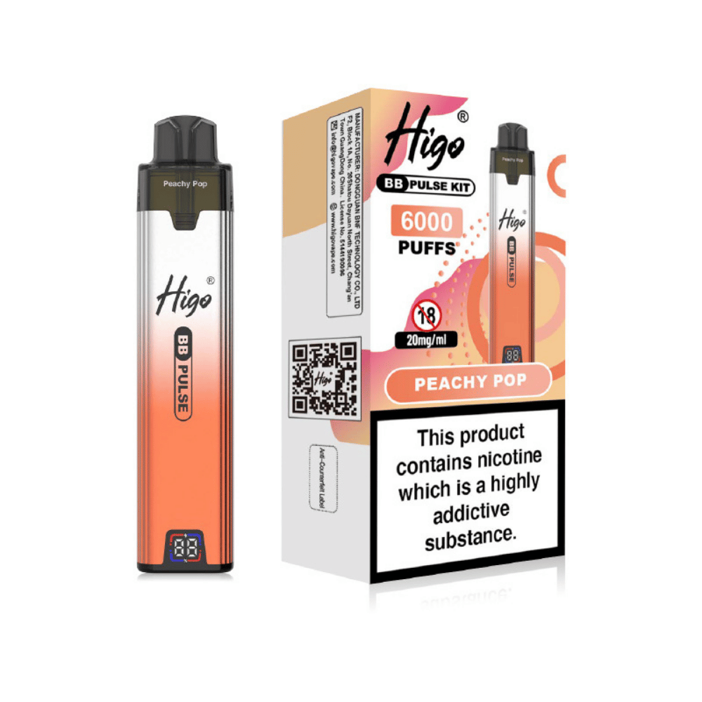 Higo BB Pulse 6000 Prefilled Pod Kit Peachy Pop
