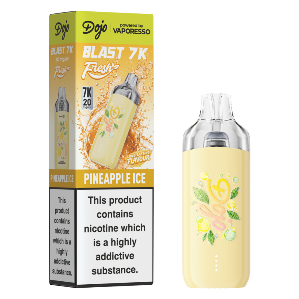 Pineapple Ice Vaporesso Dojo Blast 7K Prefilled Pod Kit