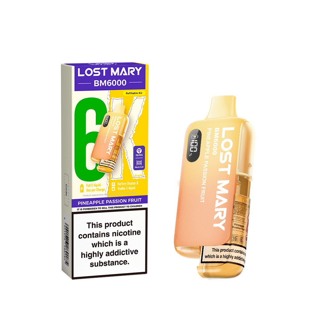 Lost Mary BM6000 Prefilled Pod Kit Pineapple Passion Fruit