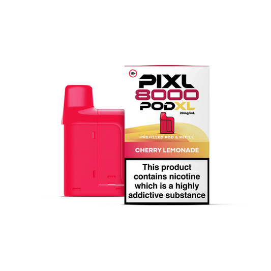 Pixl 8000 Cherry Lemonade Refill Pods