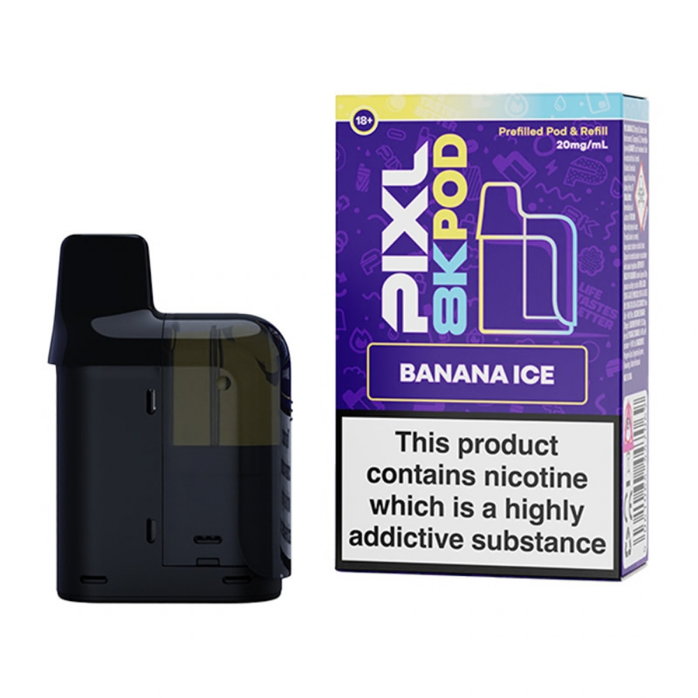 Pixl 8000 Banana Ice Refill Pods