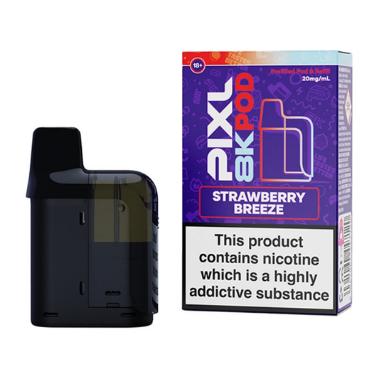 Pixl 8000 Strawberry Breeze Refill Pods