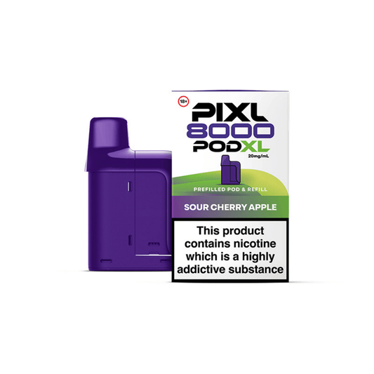 Pixl 8000 Sour Cherry Apple Refill Pods