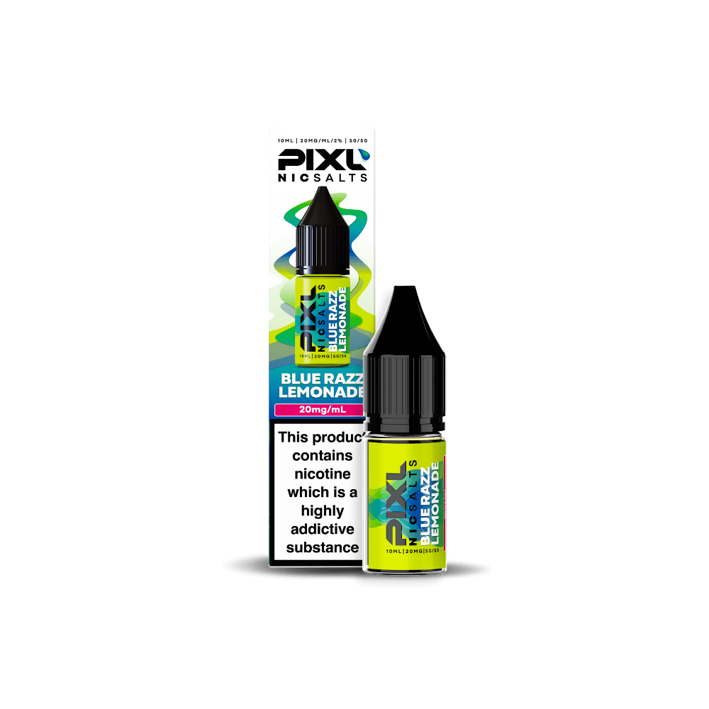 PIXL Nic Salt E-Liquid Blue Razz Lemonade 10ml