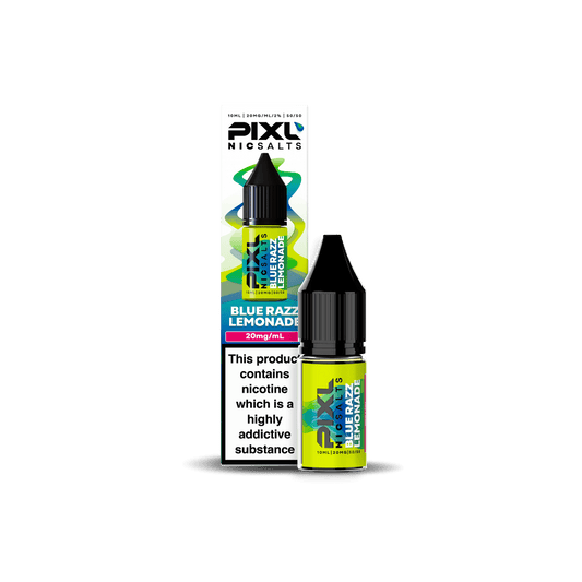 PIXL Nic Salt E-Liquid Blue Razz Lemonade 10ml