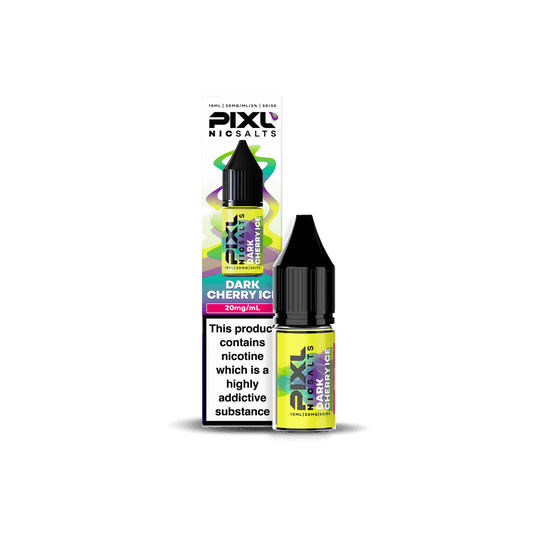 PIXL Nic Salt E-Liquid Dark Cherry Ice 10ml